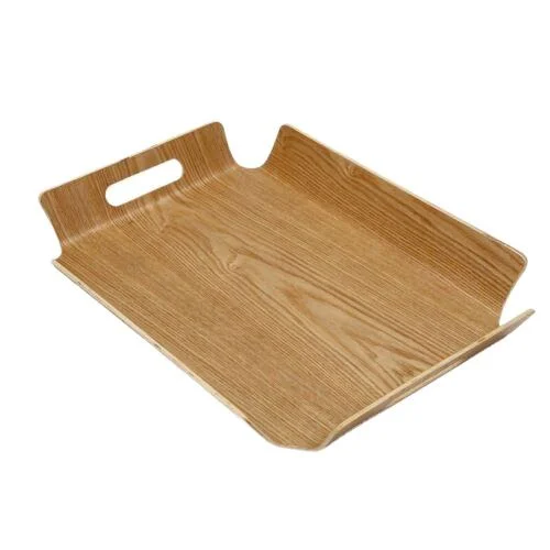 Antique Design with Premium Quality Wooden Handcrafted Serving Finished Trays for Home and Kitchenware Use