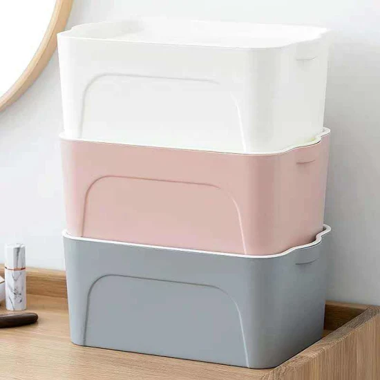 Caixa de papel higiênico de plástico sala de estar armazenamento área de trabalho caixa de toalete vento